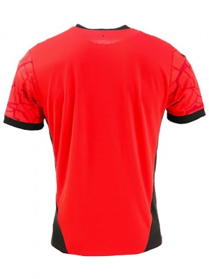 Stade rennais maillot domicile uniforme de football adulte premier kit de vêtements de sport pour hommes maillot de football 2024-2025